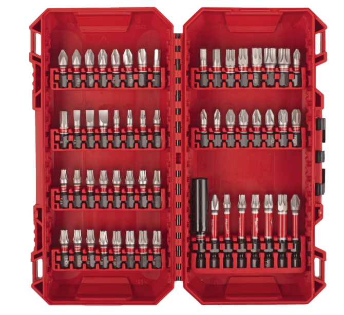 Milwaukee Conjunto 56pcs SHOCKWAVE Impact Duty